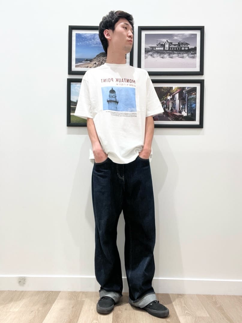 oikawaさんの「Dessin｜【ユニセックス・洗える】オーガニックコットンロゴ入りTシャツ」を使ったコーディネート