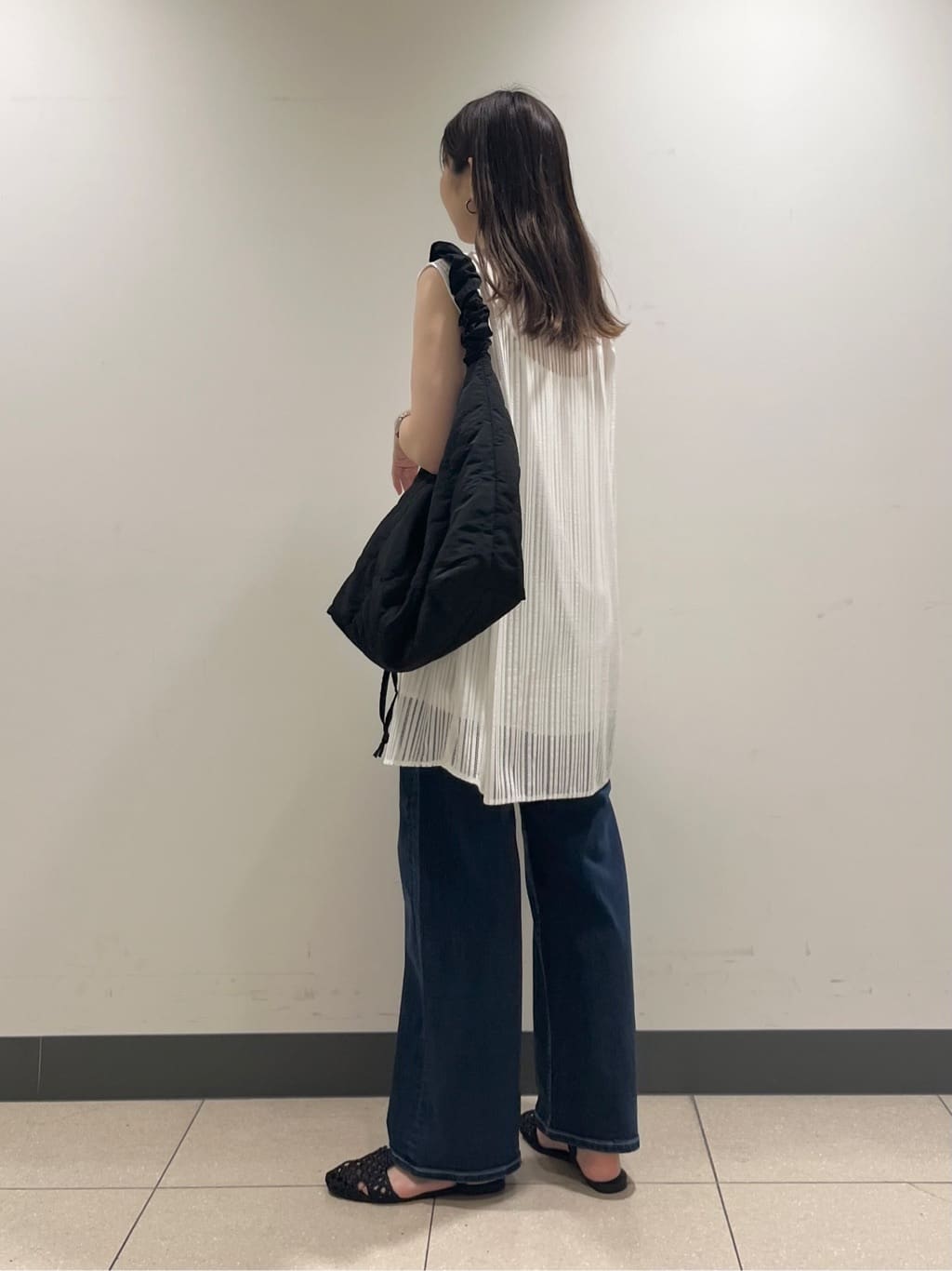 shokoさんの「INDIVI｜【洗える】ビスチェレイヤード風トップス」を使ったコーディネート