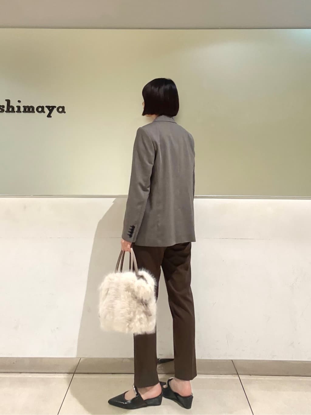 Itoさんの「UNTITLED｜【セットアップ可】ウールライク ダブルブレストジャケット」を使ったコーディネート