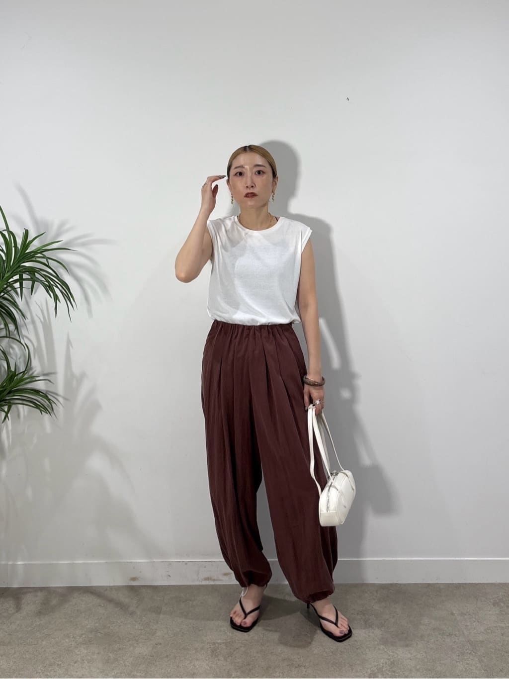 kotakiさんの「INDIVI｜キャミセットカットソー」を使ったコーディネート