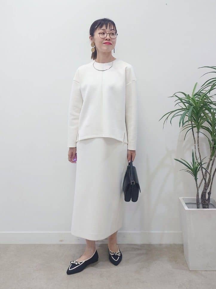 MUTSUKOさんの「UNTITLED｜【セットアップ可/洗える】ダンボールジャージ プルオーバー」を使ったコーディネート