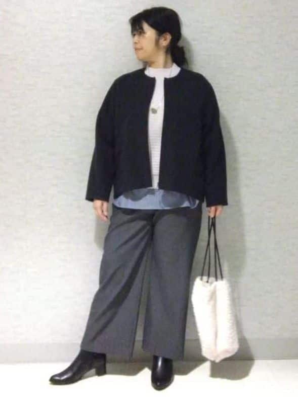 sakoさんの「Reflect｜【秋映え／ゆったり着られる◎】ドルマンシルエットニット」を使ったコーディネート
