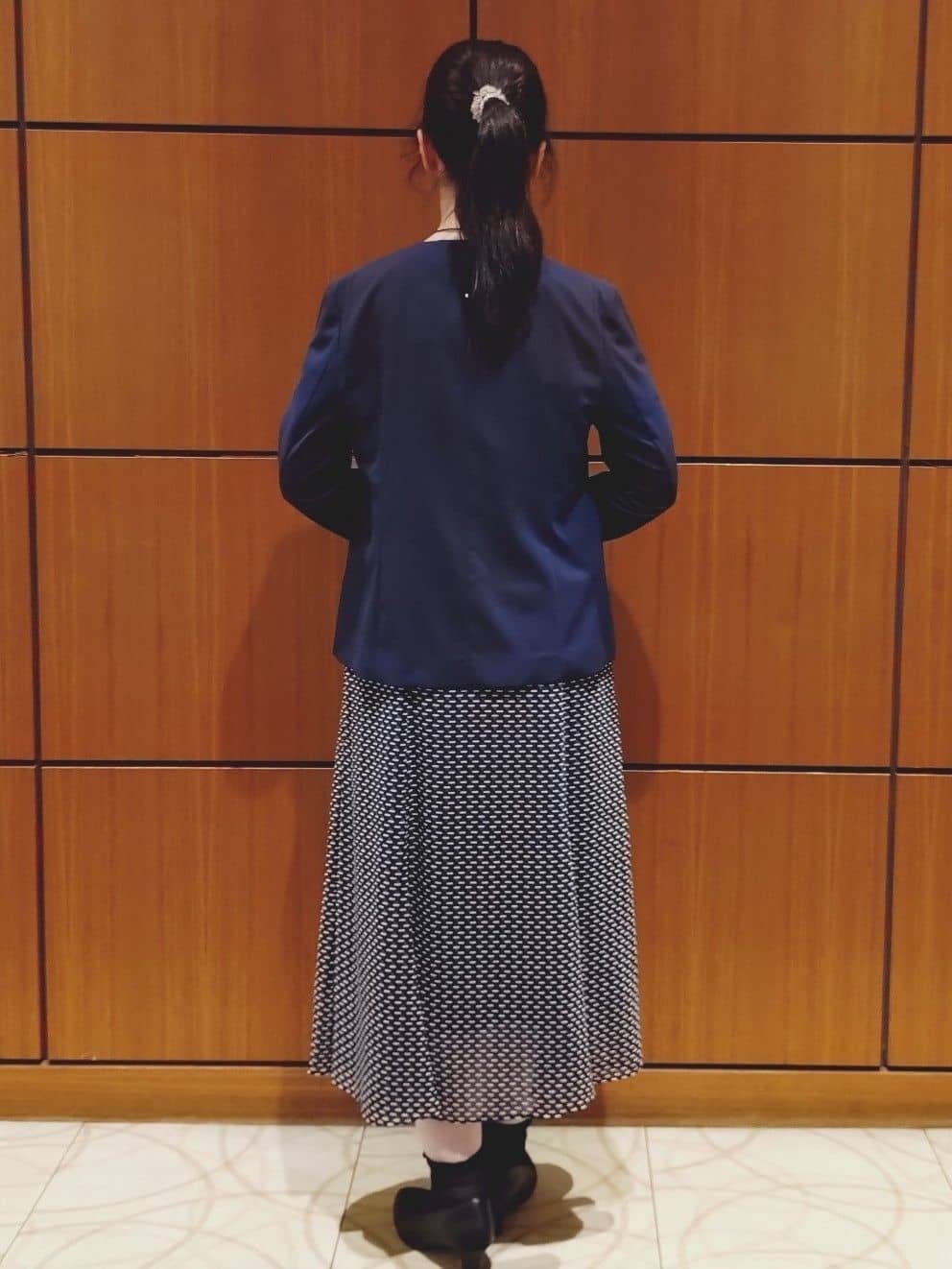 Kさんの「Reflect｜【洗える／セットアップ可】ノーカラージャケット」を使ったコーディネート