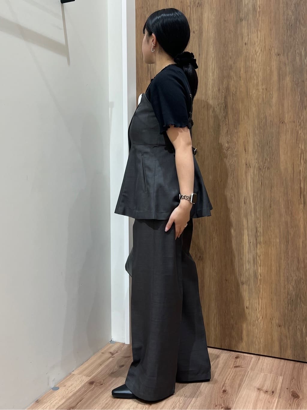 Reinaさんの「grove｜【カセット服】主役級キャミビスチェ」を使ったコーディネート