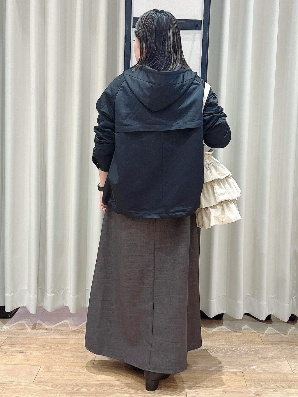 SoRAoさんの「grove｜【名品アウター/3WAY・はっ水】ボアライナー付マウンテンパーカ」を使ったコーディネート