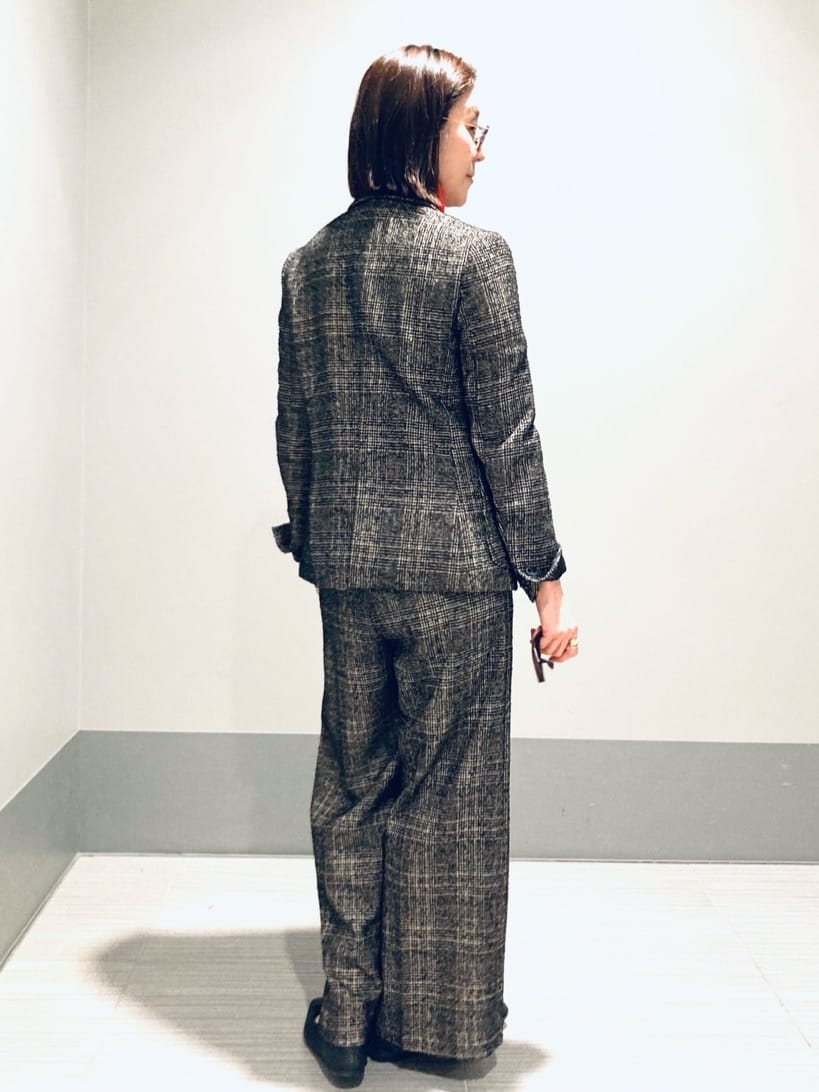 Furuさんの「DRESSTERIOR｜◆ループグレンチェックジャケット」を使ったコーディネート