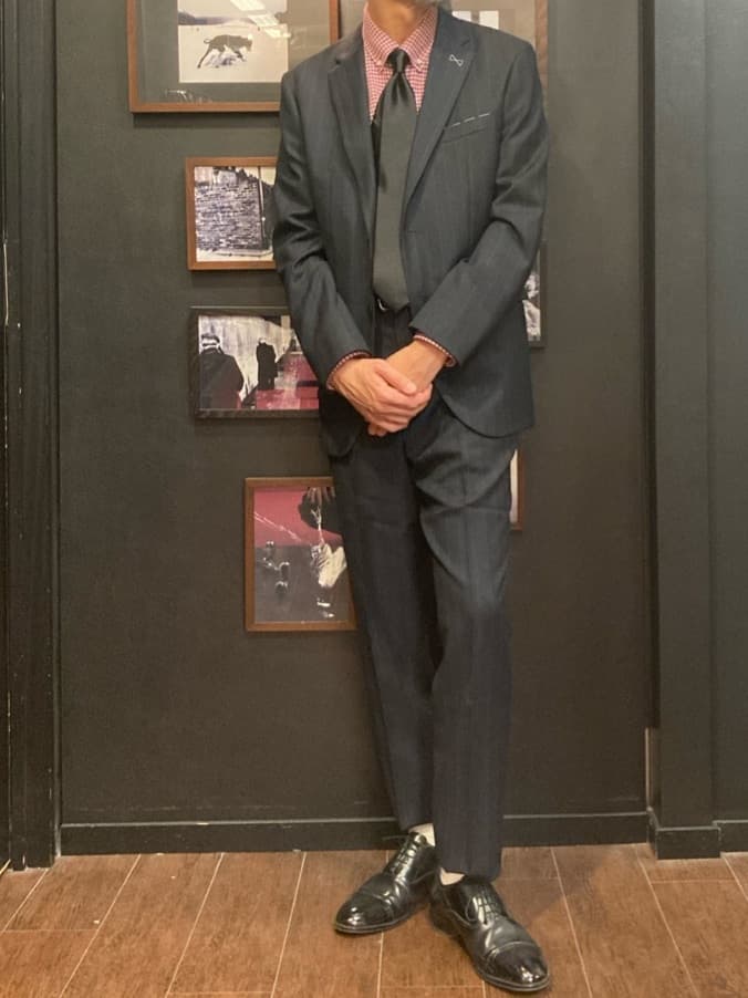KDDさんの「TAKEO KIKUCHI｜【THE FLAGSHIP】矢絣 ストライプ スーツ」を使ったコーディネート
