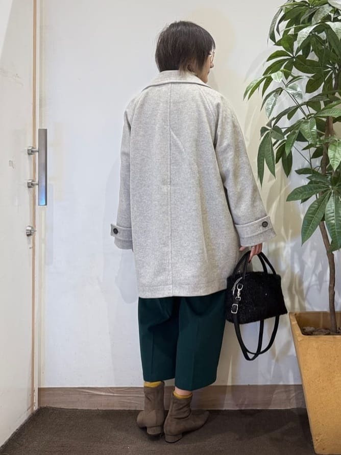 misakiさんの「SHOO･LA･RUE｜【洗濯機可/S-LL】きちんと見えする あったか裏起毛ガウチョパンツ」を使ったコーディネート