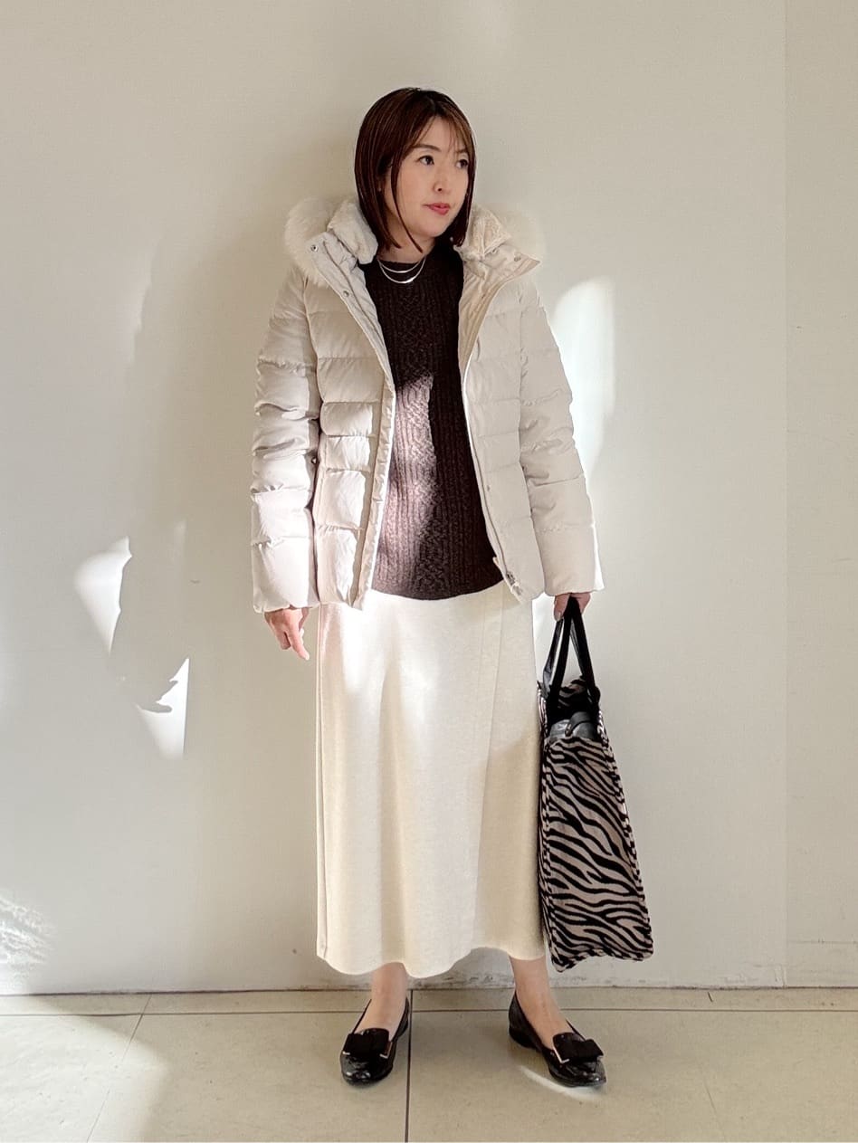 yoshiyaさんの「INDIVI｜レイヤードチェーンネックレス」を使ったコーディネート