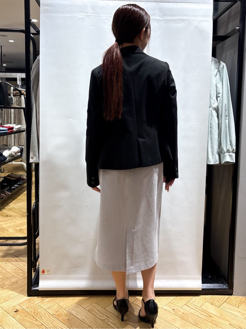 ふうかさんの「index｜《5色展開／XS-LLサイズ》ストレッチテーラードジャケット／セットアップ対応【イージーアイロン】」を使ったコーディネート