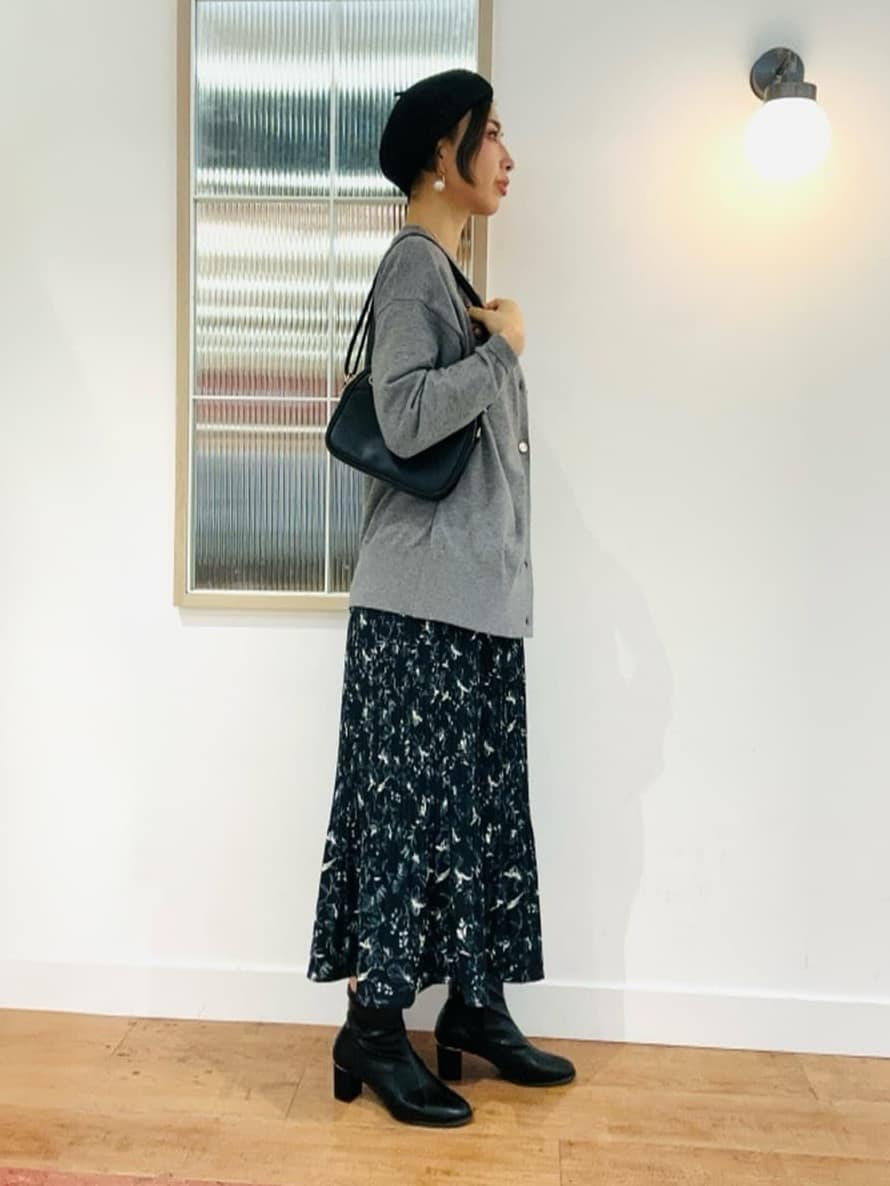 えまんさんの「SHOO･LA･RUE｜ストレッチブーツ」を使ったコーディネート