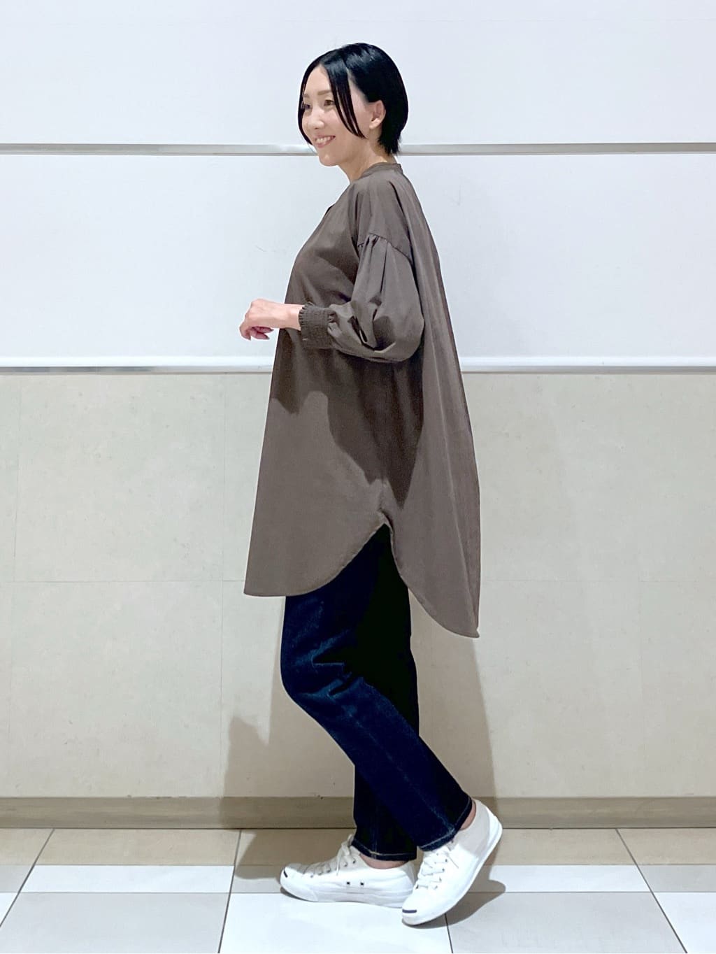 eriko さんの「Dessin｜【2WAY】メッシュバケツBAG」を使ったコーディネート