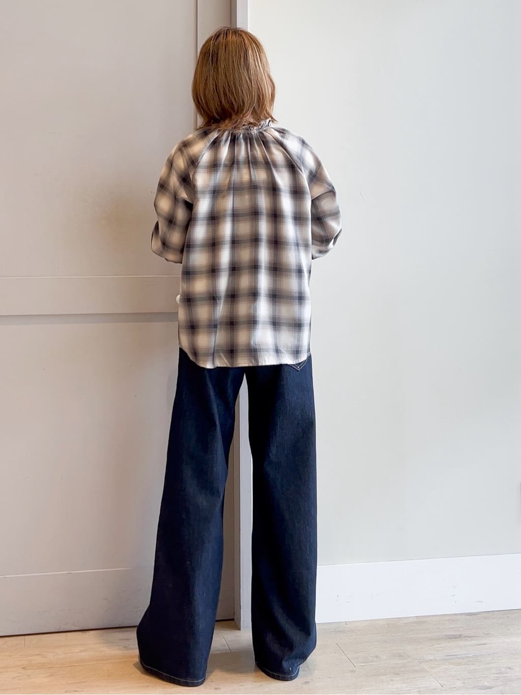 yamakoさんの「grove｜【Lee&times;grove別注】WIDE DENIM PANTS」を使ったコーディネート