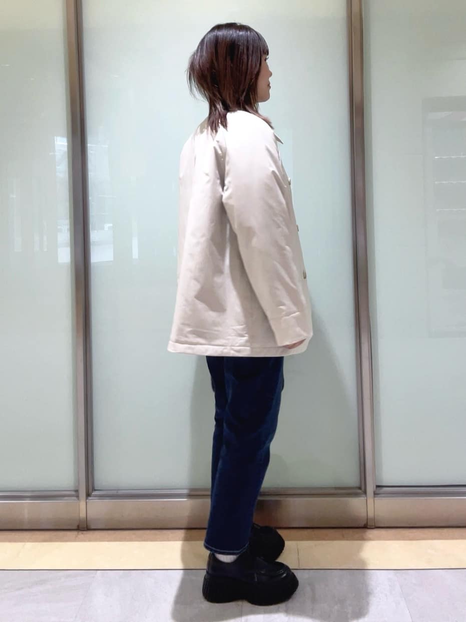 mayutaさんの「INDIVI｜【洗える／体型カバー】美シルエットニット」を使ったコーディネート