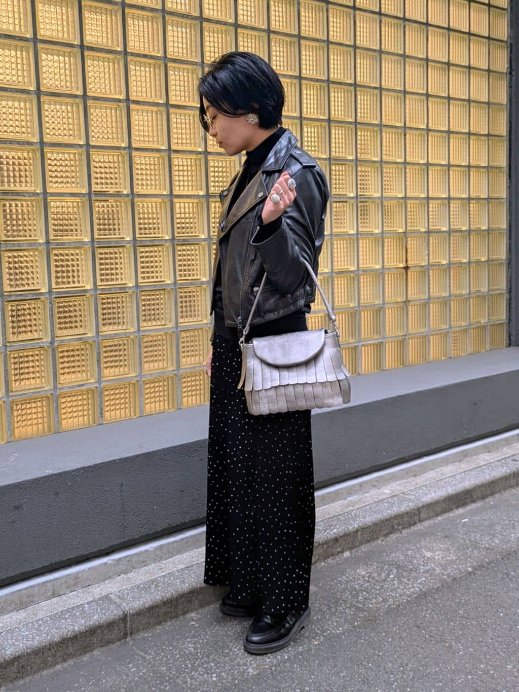 MTさんの「HIROKO HAYASHI｜FRANGIA（フランジャ）ショルダーバッグ」を使ったコーディネート