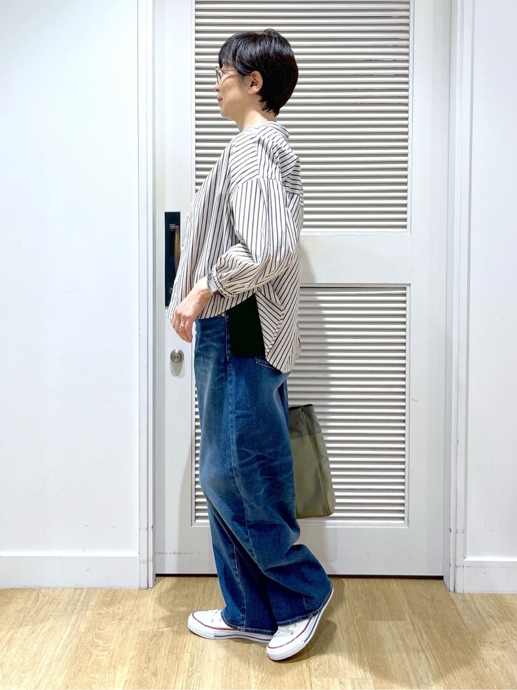 Miyazakiさんの「Dessin｜【洗える】ノースリーブカットソー」を使ったコーディネート