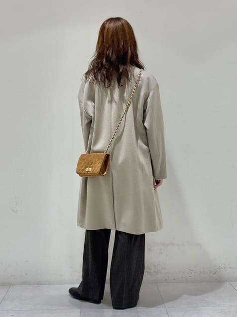 kyokaさんの「UNTITLED｜【洗える/アンサンブル可能/ウール100%】リブタートルネックウールニット」を使ったコーディネート