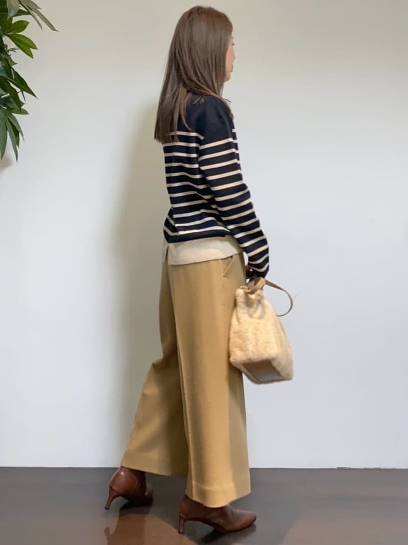 tomoさんの「UNTITLED｜【洗える】モックネックミラノリブニット」を使ったコーディネート