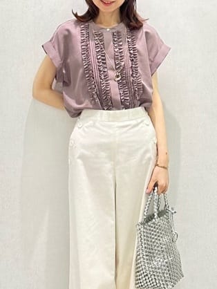 Miwaさんの「UNTITLED｜◆【接触冷感/UV機能/遮熱】ジャージカーディガン」を使ったコーディネート