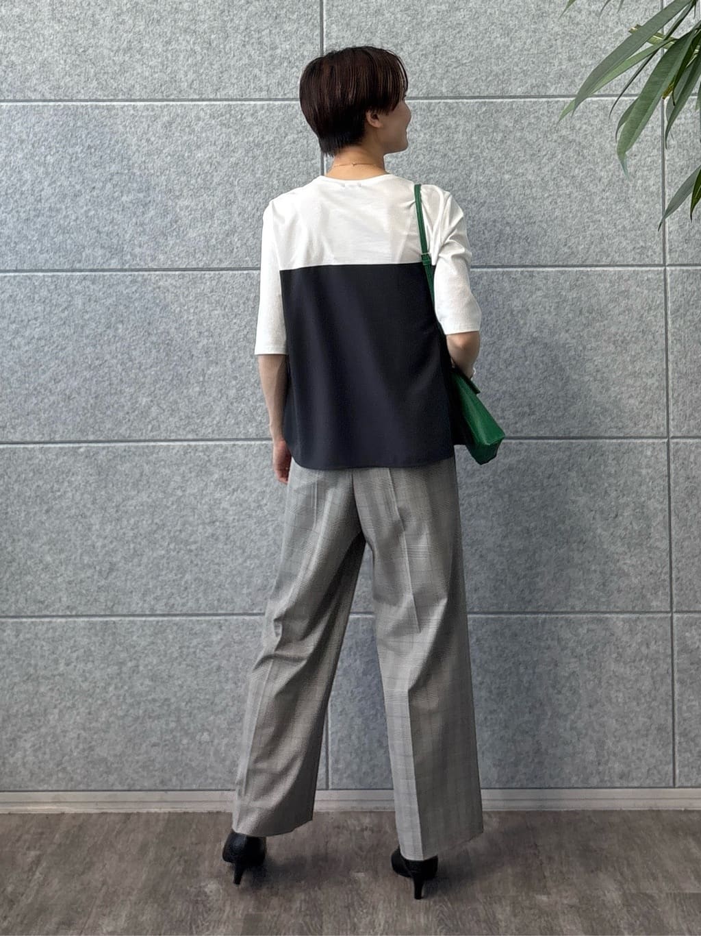kanaeさんの「INDIVI｜【セットアップ可能】ビスチェレイヤード風トップス」を使ったコーディネート