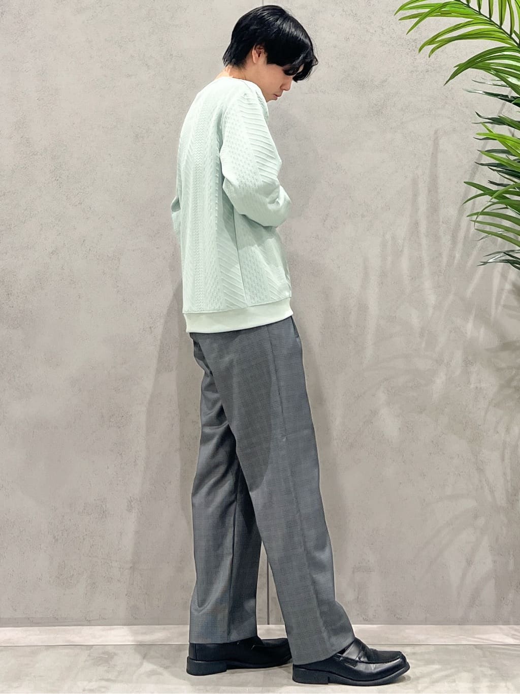 SHI-MAさんの「THE SHOP TK｜【無地に飽きた方へ】ふくれジャカードスウェット　洗濯機OK/6色展開/ユニセックスでおすすめ！」を使ったコーディネート