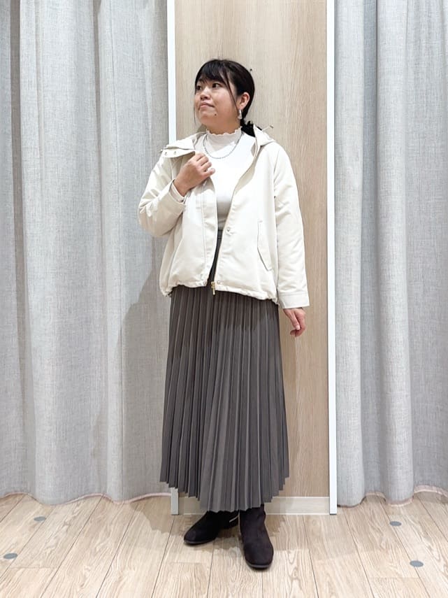 naoさんの「grove｜【名品アウター/3WAY・はっ水】ボアライナー付マウンテンパーカ」を使ったコーディネート