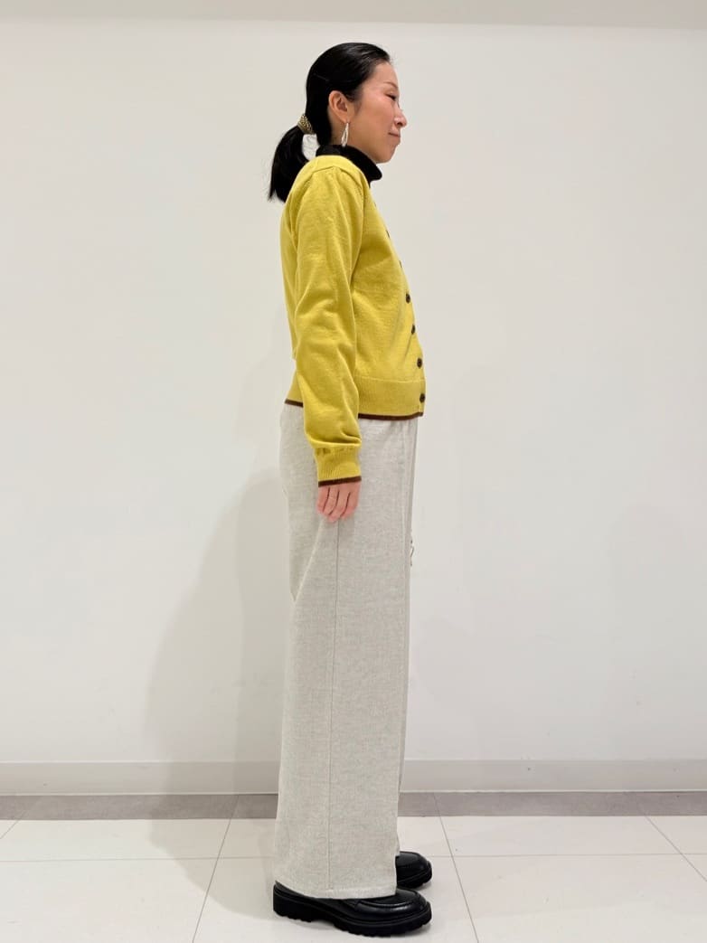 MIYAKAWAさんの「DRESSTERIOR｜シルクブレンドメリノウールリブプルオーバー」を使ったコーディネート