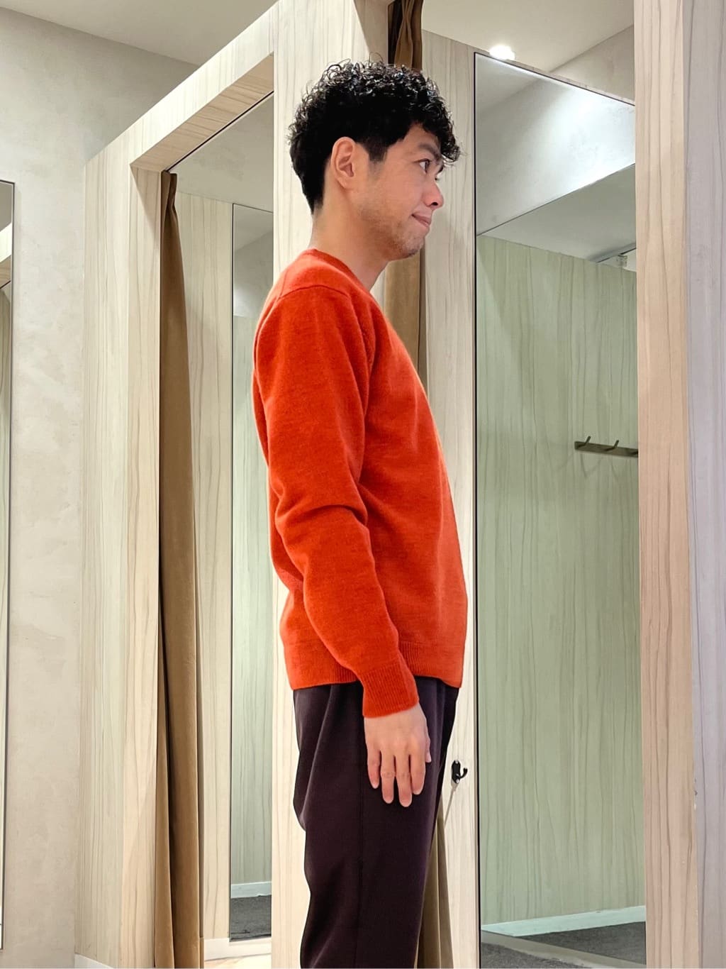 URAさんの「TAKEO KIKUCHI｜カラーコンビ ダウンブルゾン」を使ったコーディネート