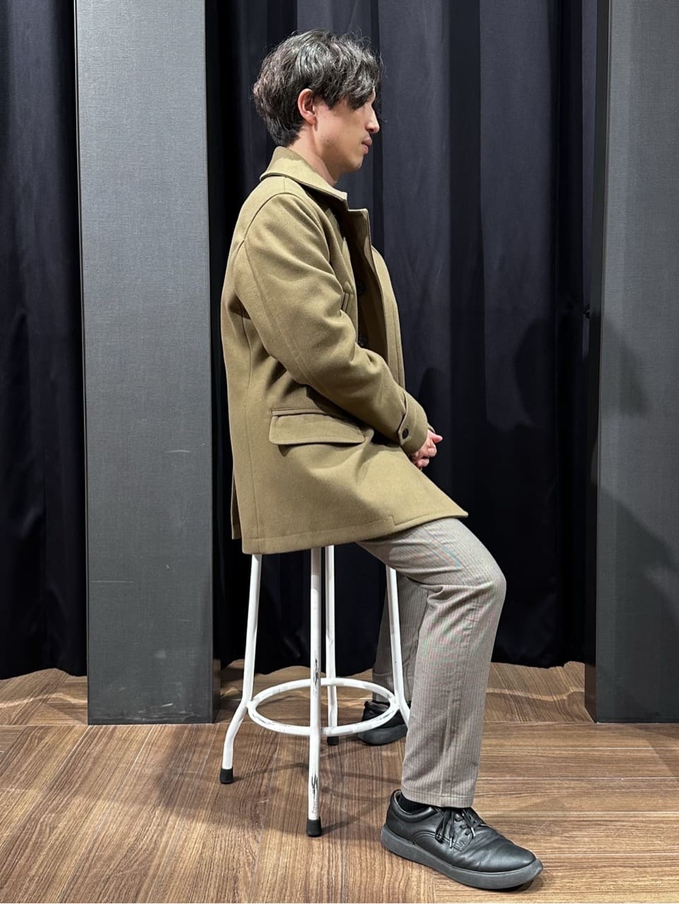 tomoyaさんの「THE SHOP TK｜ウーリックシングルPジャケット」を使ったコーディネート