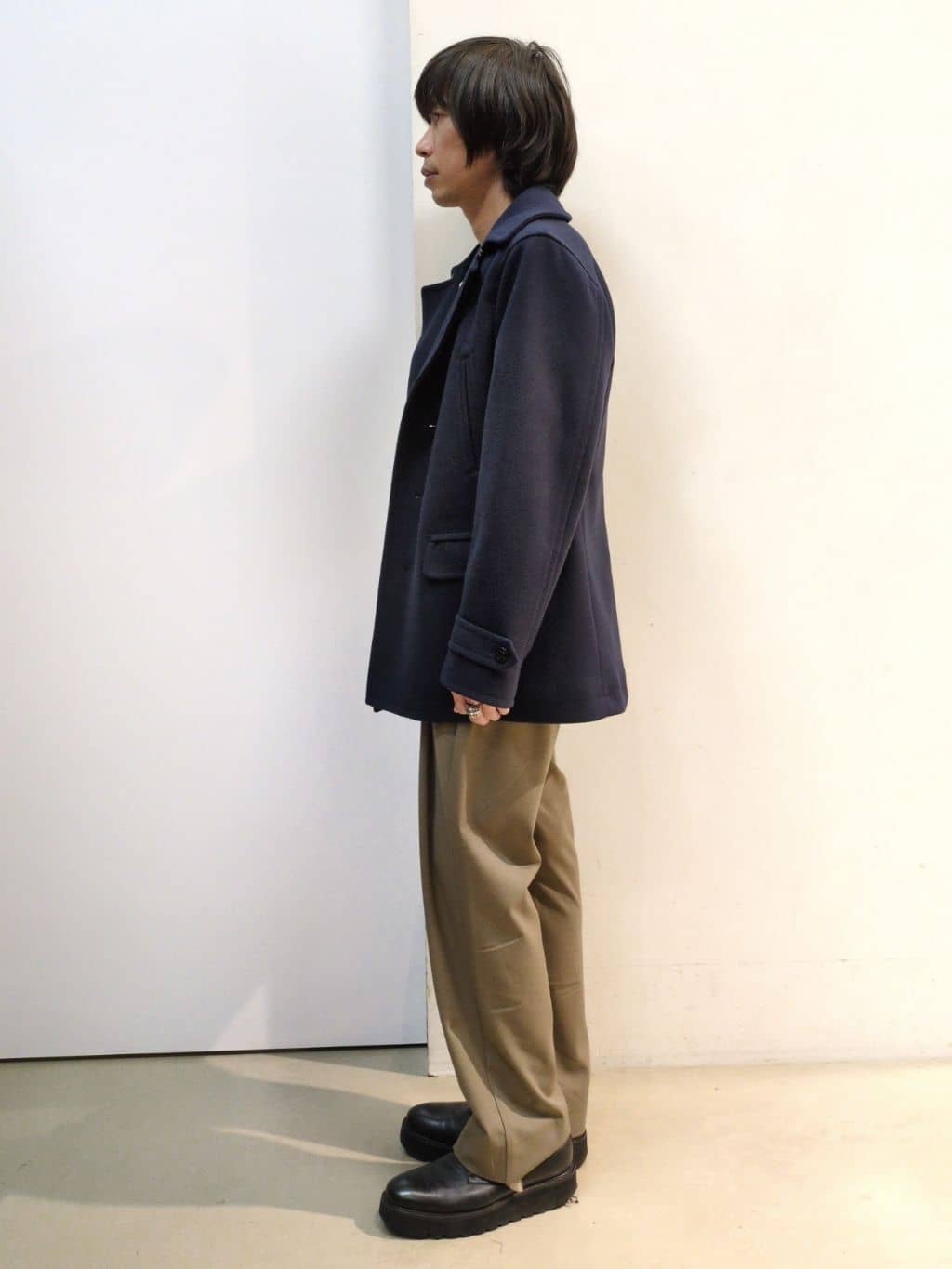 takeさんの「THE SHOP TK｜ウーリックシングルPジャケット」を使ったコーディネート