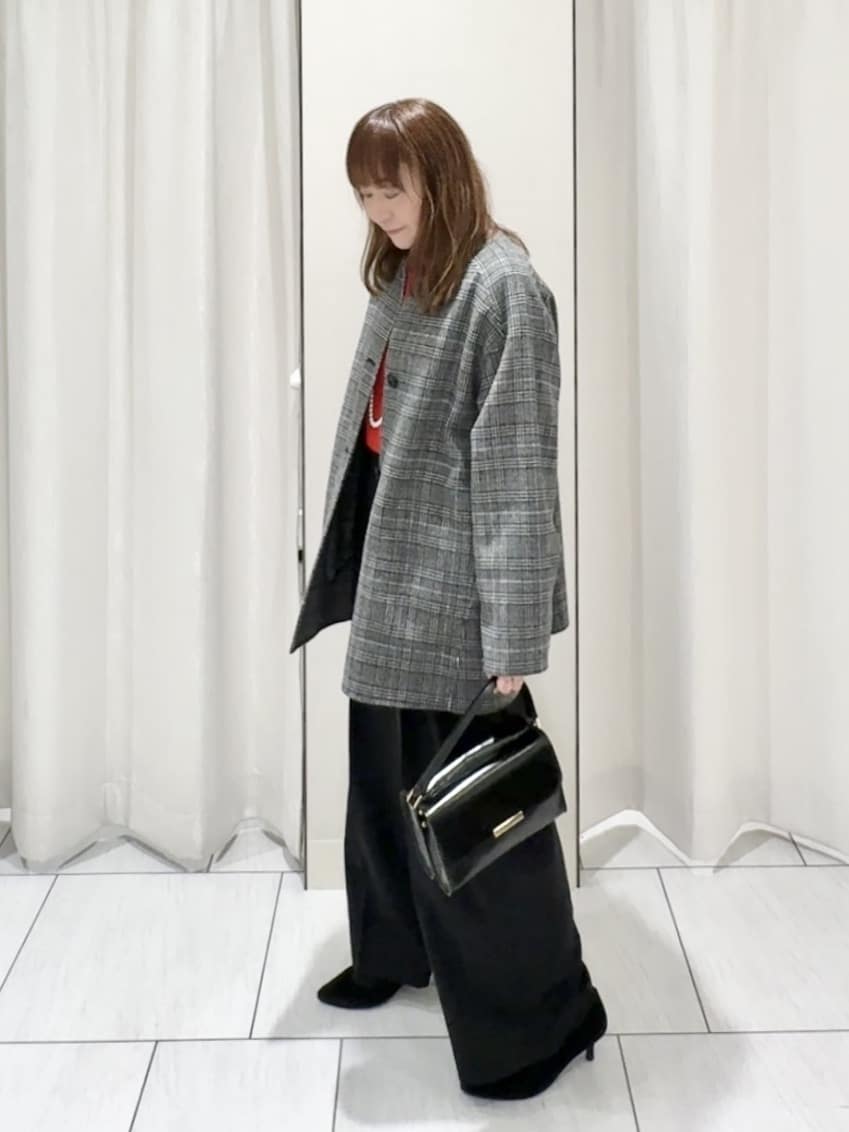 ʏᴜᴋɪᴋᴏさんの「UNTITLED｜【ミディ丈/軽やか】セミラグランリバー コート」を使ったコーディネート