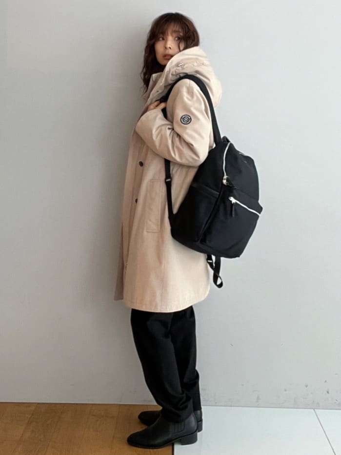 misaさんの「DRESSTERIOR｜◆【3WAY/撥水素材/インナー付/CLASSY.12月号掲載】3WAYダウンライナーコート」を使ったコーディネート