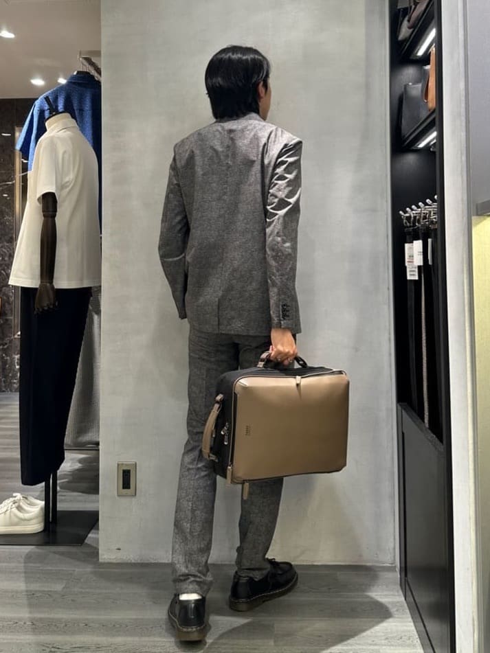 kotonaさんの「TAKEO KIKUCHI｜【抗菌防臭】COOL DOTS（R）ドビープリント パンツ」を使ったコーディネート