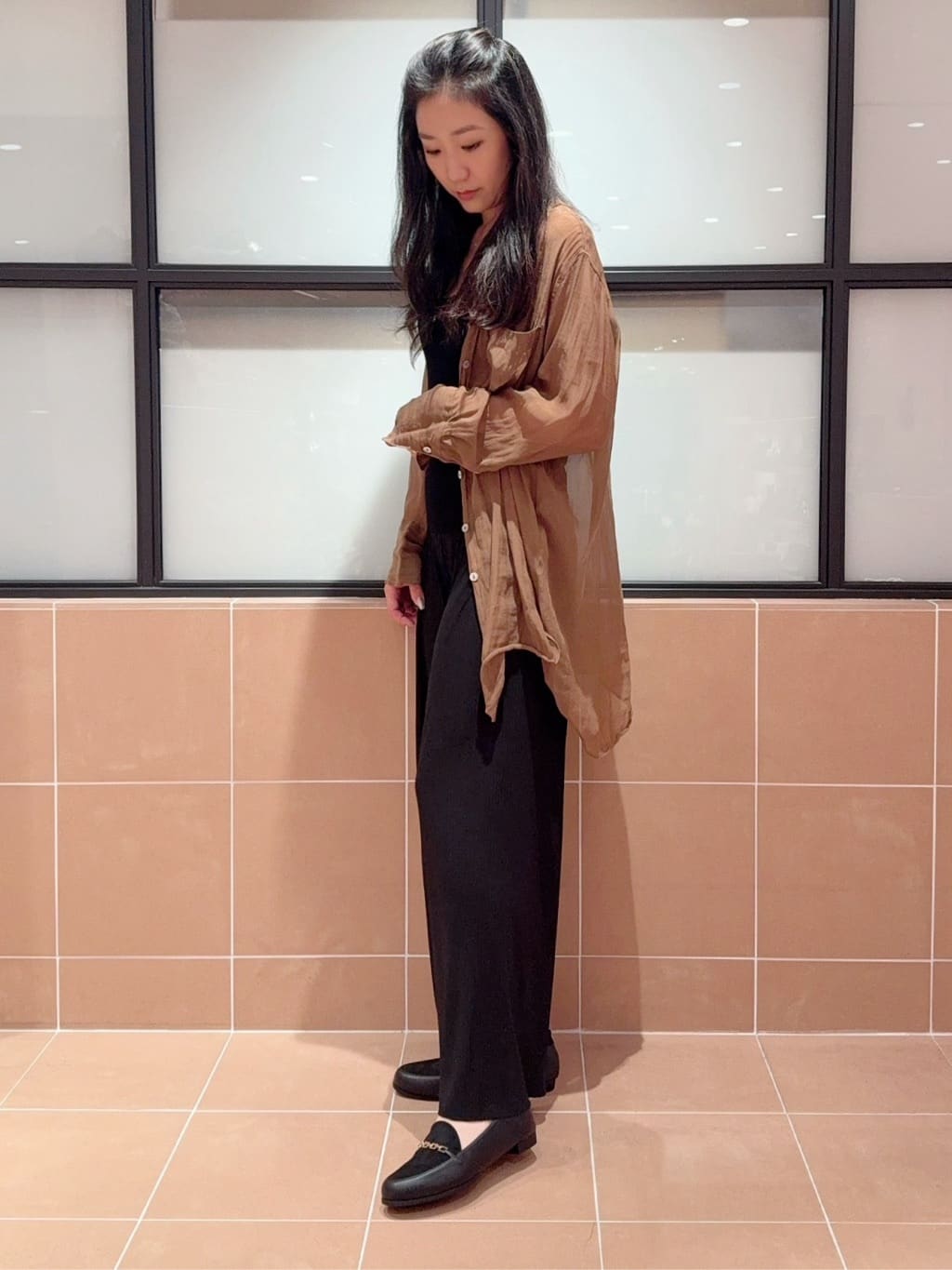 kaoriさんの「ESPERANZA｜【EC先行販売】バブーシュローファー」を使ったコーディネート