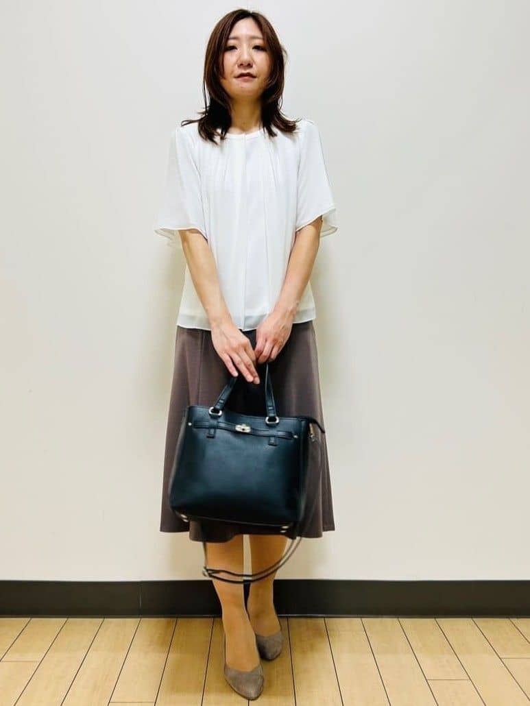 miiiさんの「Reflect｜【SS-4Lサイズ】匠ソフトフレアスカート」を使ったコーディネート