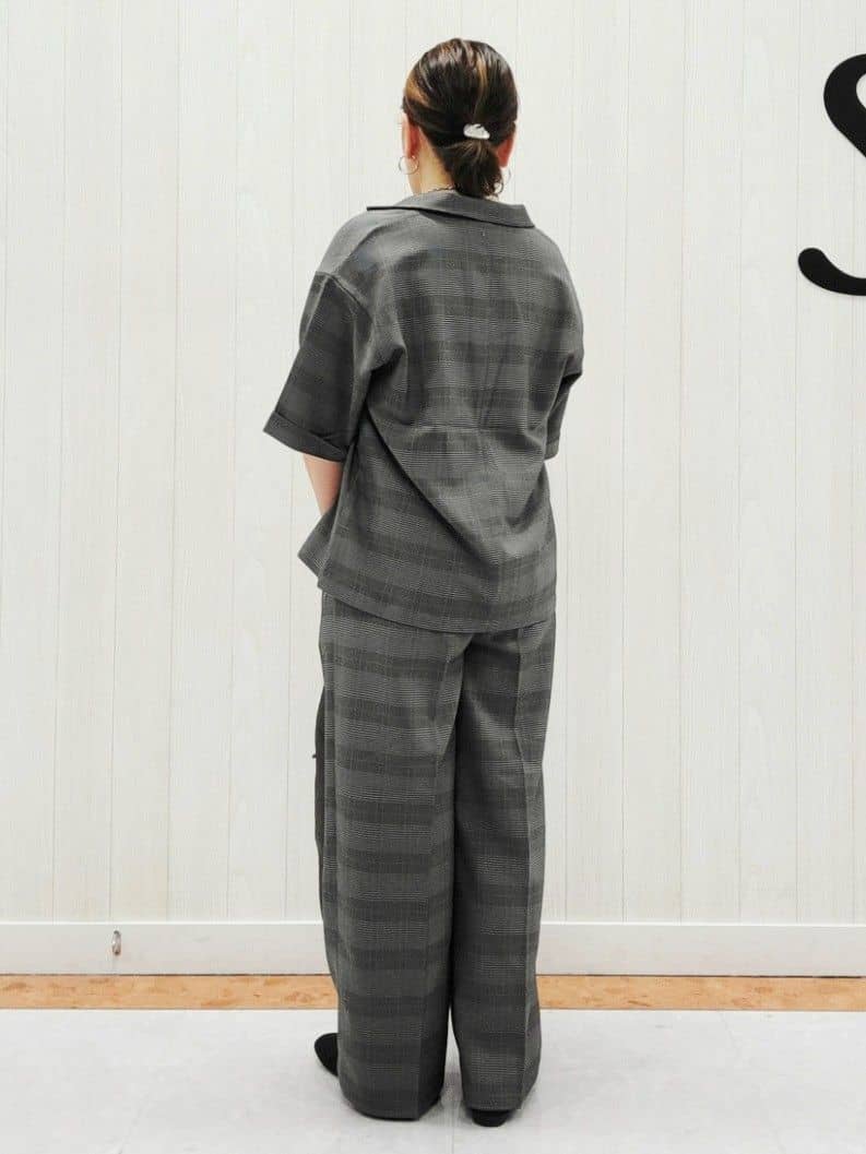 nanahachiさんの「SHOO･LA･RUE｜【セットアップ可/洗濯後しわになりにくい】5分袖テーラードジャケット」を使ったコーディネート