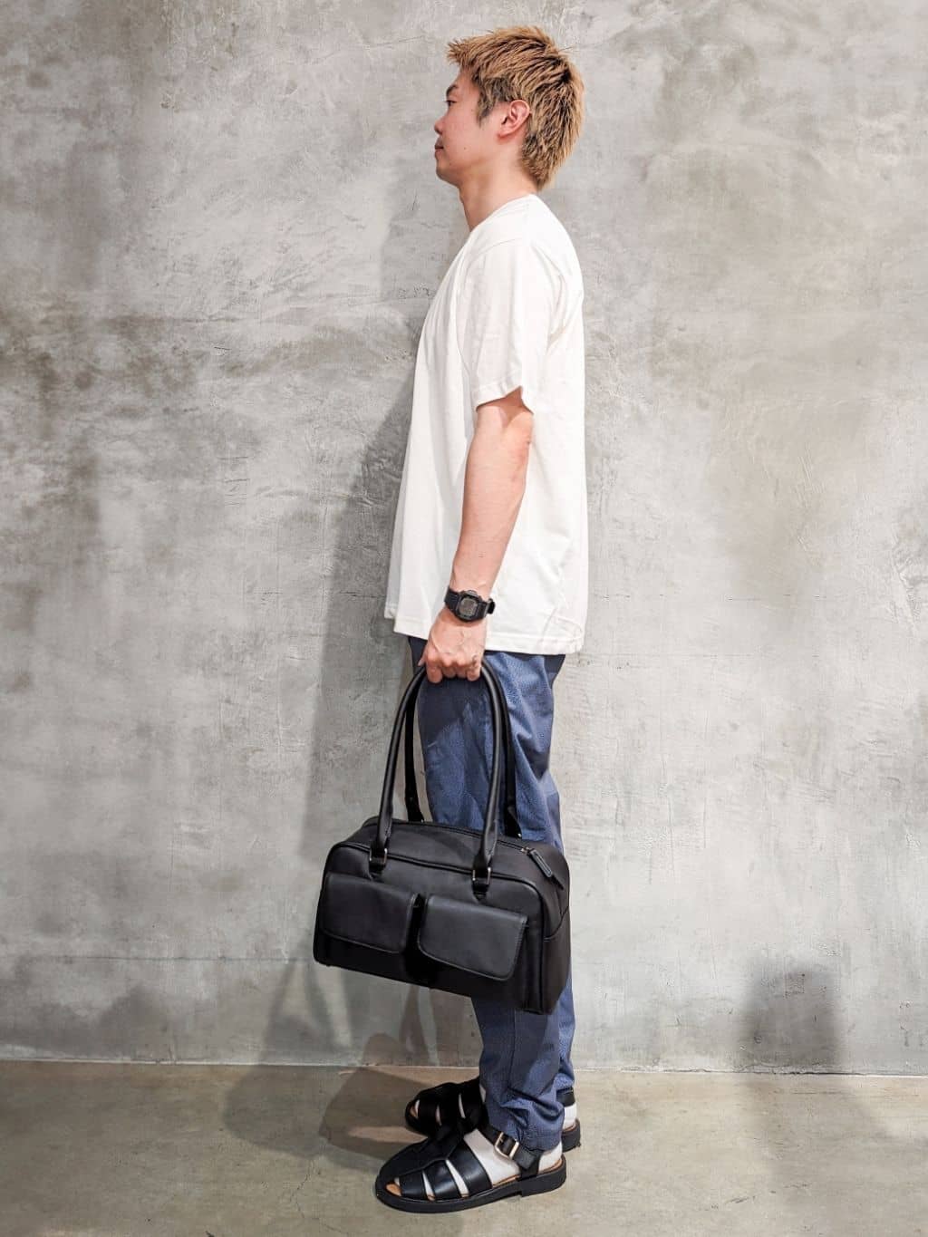 daiさんの「THE SHOP TK｜リサイクルアート半袖Tシャツ【接触冷感/洗濯機OK】」を使ったコーディネート