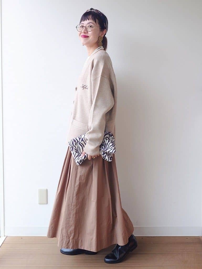 MUTSUKOさんの「UNTITLED｜【CHIGNON】CHERIE シンプルロゴTシャツ」を使ったコーディネート
