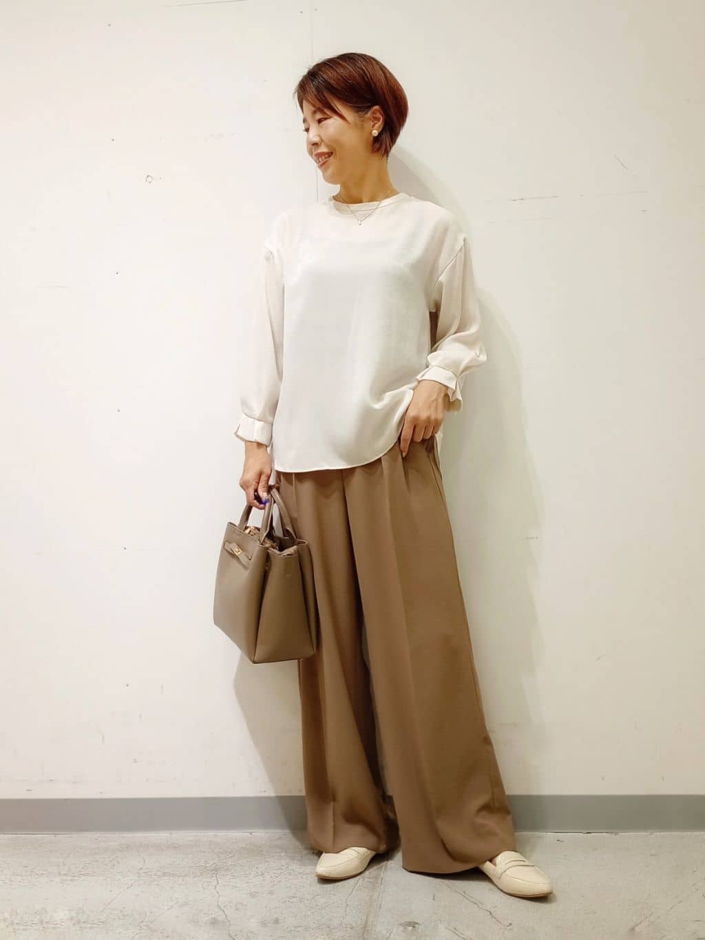 Kさんの「INDIVI｜ミンク調フェイクファージレ」を使ったコーディネート