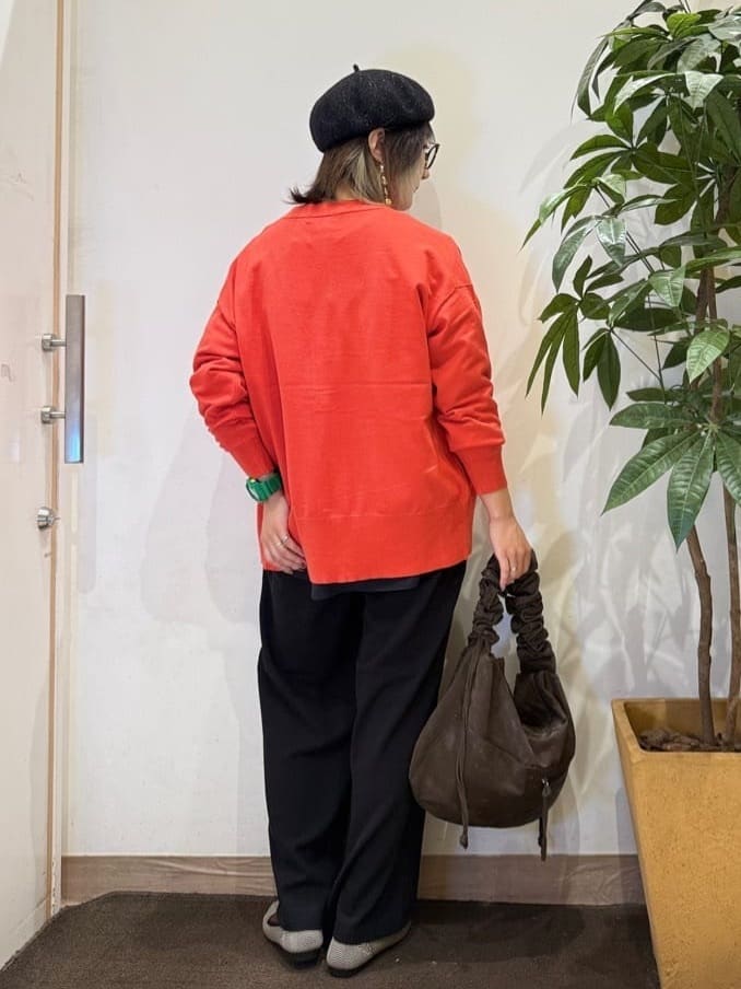 misakiさんの「SHOO･LA･RUE｜【洗える】もちもち ミドル丈ニットカーディガン」を使ったコーディネート