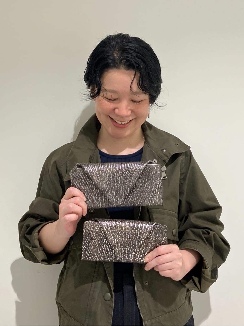 Cさんの「HIROKO HAYASHI｜DAMASCO（ダマスコ）長財布」を使ったコーディネート
