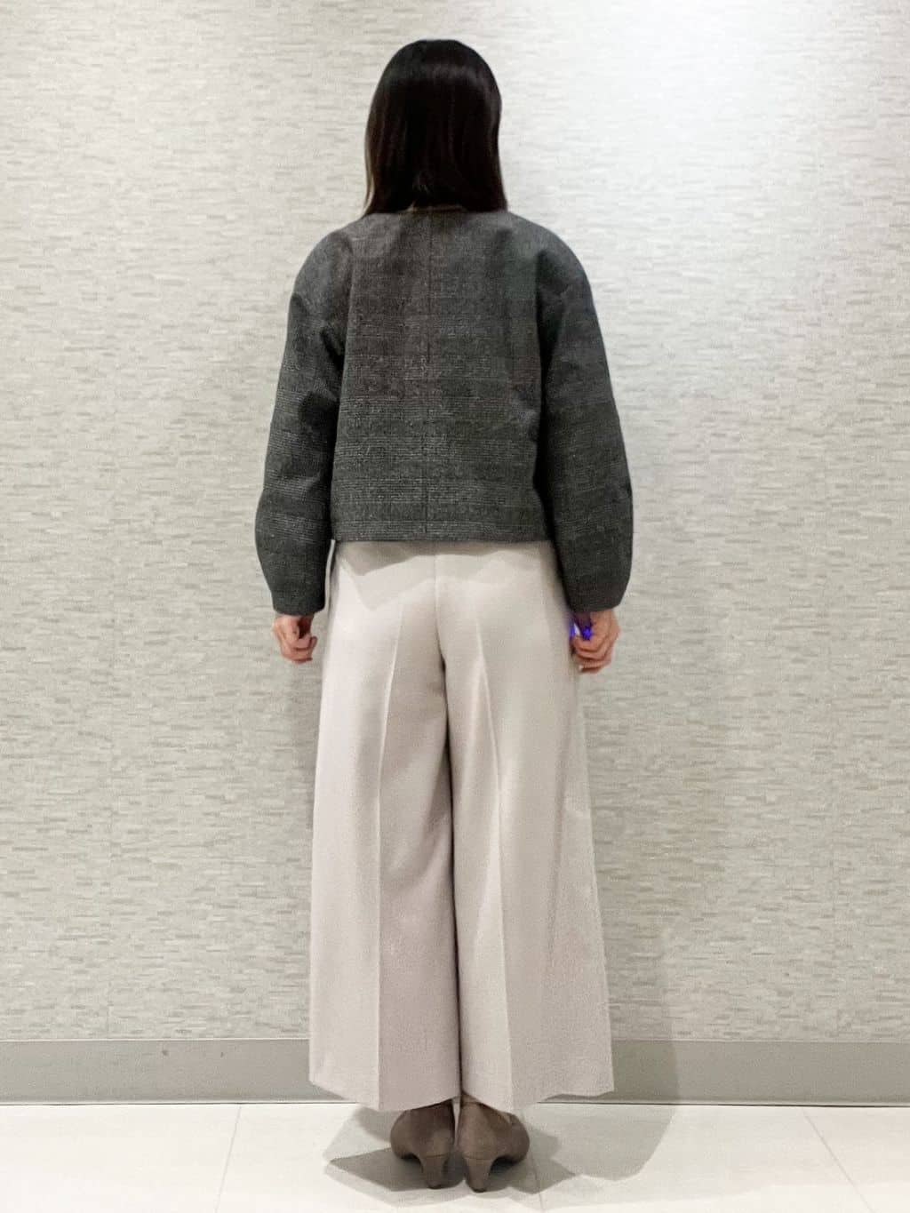 marikoさんの「Reflect｜【着映え◎／アームホールゆったり】グレンチェックジャコット」を使ったコーディネート