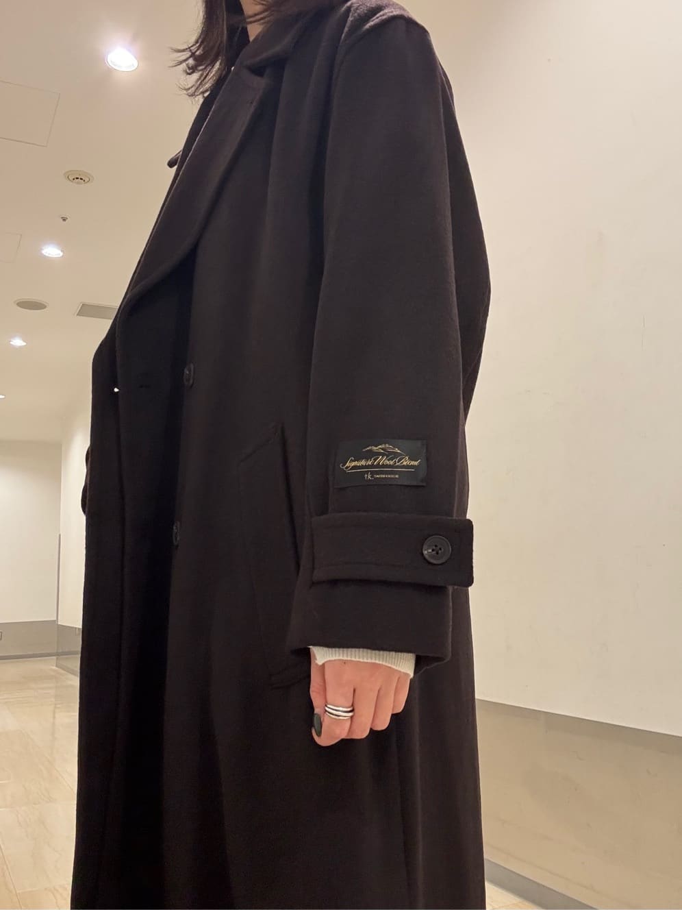 Renaさんの「tk.TAKEO KIKUCHI｜ダブルオーバーチェスターコート」を使ったコーディネート