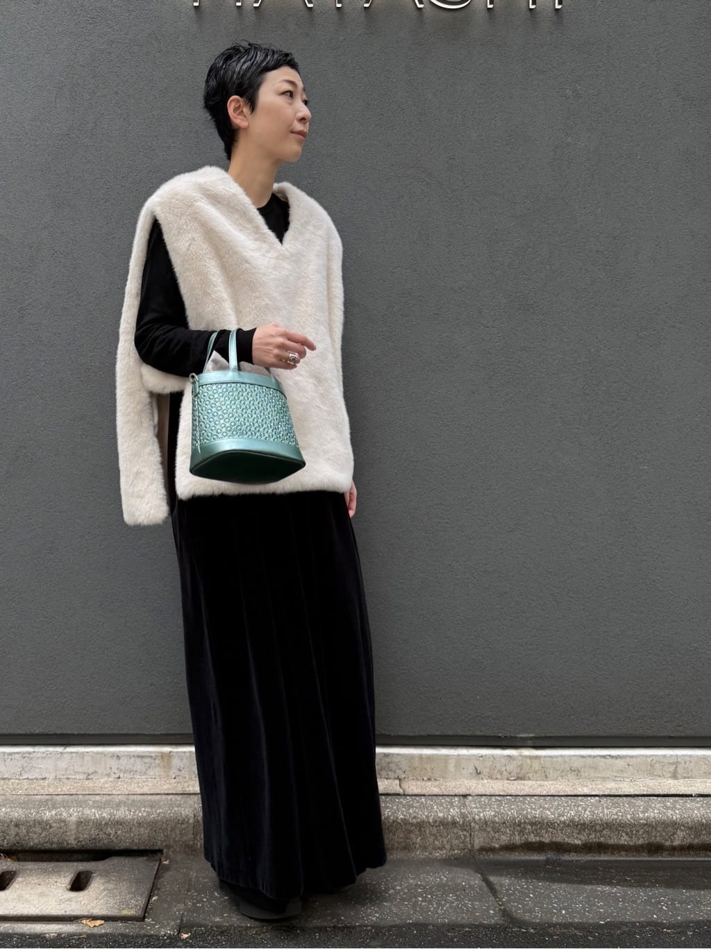 Kさんの「HIROKO HAYASHI｜GIRASOLE PIPERITA（ジラソーレ ピペリータ）2wayショルダーバッグ」を使ったコーディネート