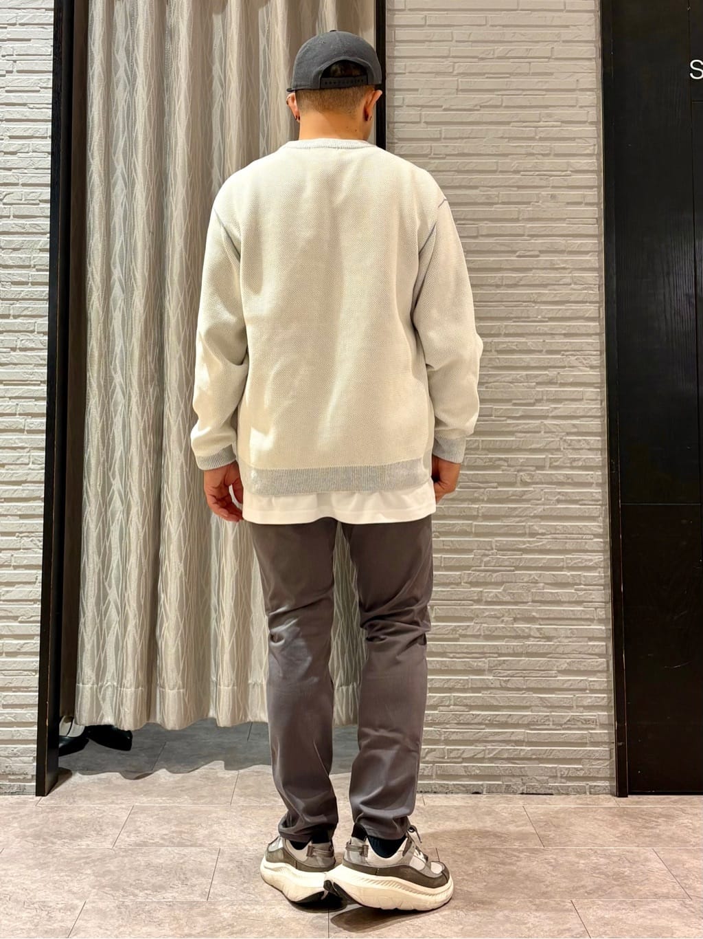 Pーyamaさんの「THE SHOP TK｜フードフェイクファーブルゾン」を使ったコーディネート