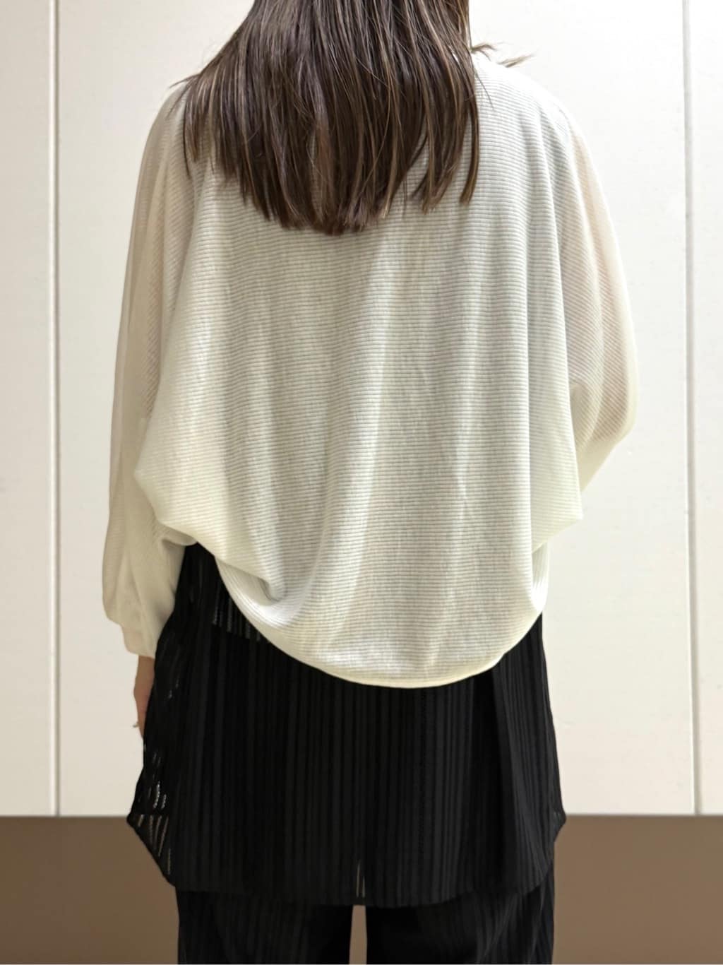 mamiさんの「INDIVI｜【洗える／セットアップ可能】ラッセルワイドパンツ」を使ったコーディネート
