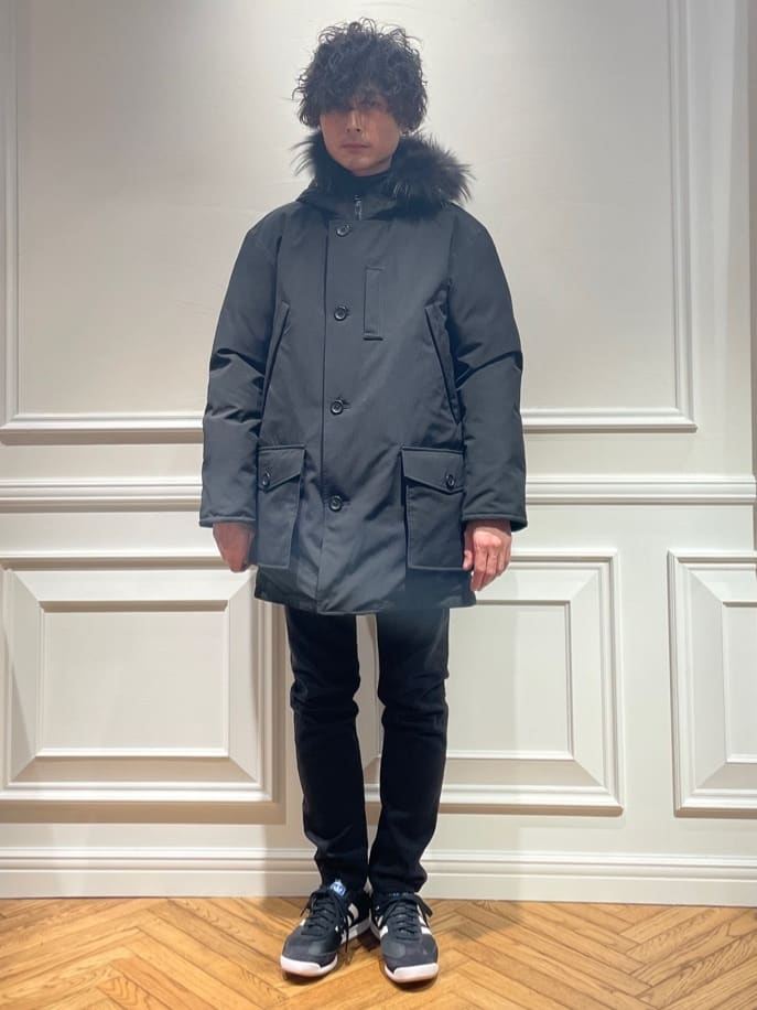 橋本さんの「DRESSTERIOR｜◆【干場義雅&times;DRESSTERIOR】 N－3Bダウンコート」を使ったコーディネート
