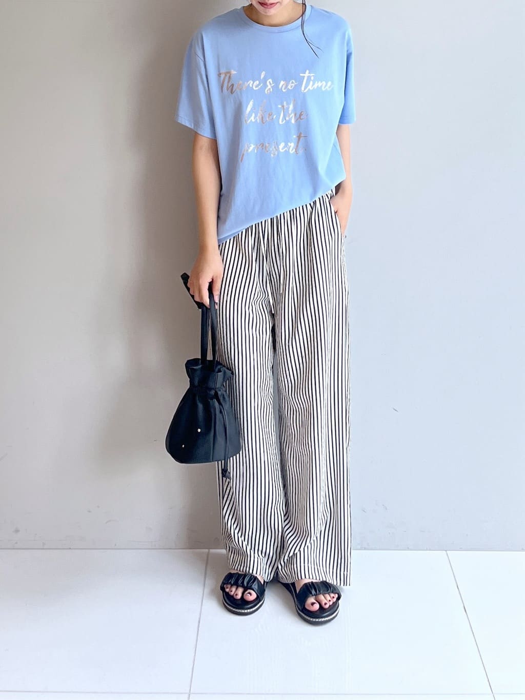 cotaniさんの「SHOO･LA･RUE｜【S-LL/ひんやり/UV】選べる6柄でそれぞれ欲しくなる プリントTシャツ」を使ったコーディネート