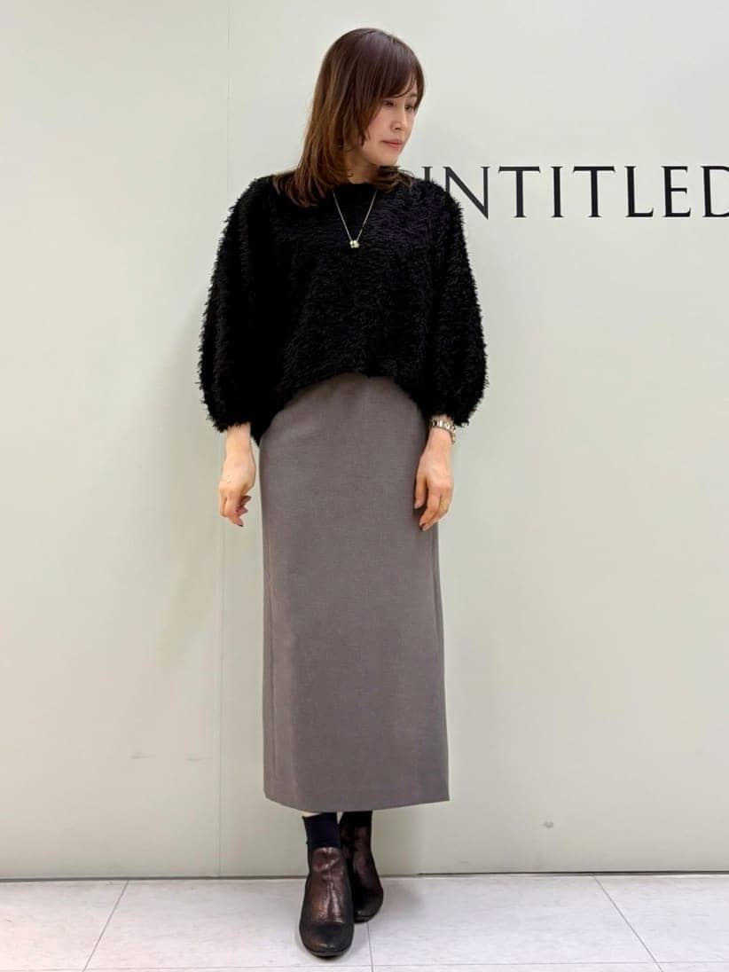 Sakaiさんの「UNTITLED｜【洗える/1枚で着映え】カットジャカードトップス」を使ったコーディネート