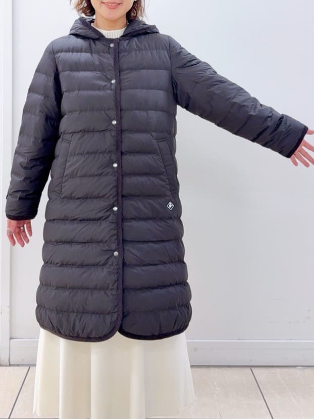 Osawaさんの「Dessin｜【撥水・2WAY】ミュラーダウンコートロング丈」を使ったコーディネート